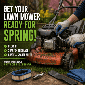 How to Get Your Lawn Mower Ready for Spring